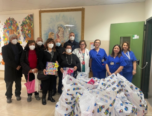 Giocattoli per i bambini ricoverati in Casa Sollievo della Sofferenza