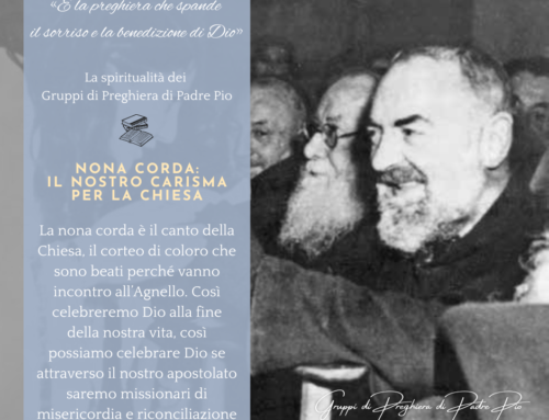 Nona corda: il nostro carisma per la Chiesa