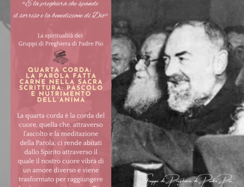 Quarta corda: La Parola fatta Carne nella Sacra Scrittura pascolo e nutrimento dell’anima