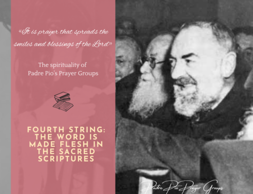 Fourth String: The Word is made flesh in the Sacred Scriptures: It is both pasture and nourishment for souls